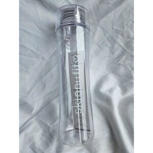 SkinnyFit 24oz Water‎ Bottle | BPA-Free Clear Reusable Detox & Infuser Bottle